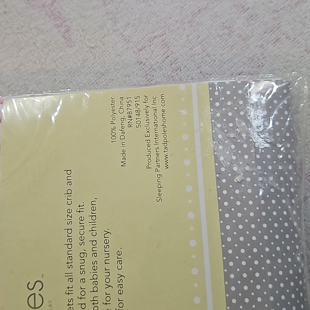 Crib fitted sheets - Picture 5 of 7